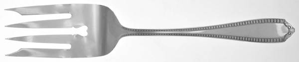 Westminster (Silverplate, 1924) Medium Solid Cold Meat Serving Fork