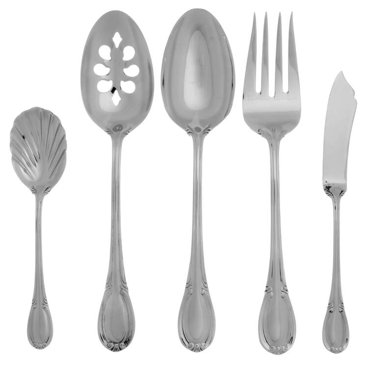 Westbrook (Stainless) 5 Piece Hostess Set