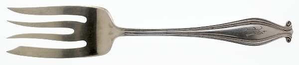 Weymouth (Sterling, 1914) Small Solid Cold Meat Serving Fork