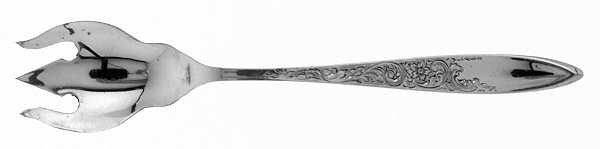 White Paisley (Sterling, 1966) Ice Cream Fork HC