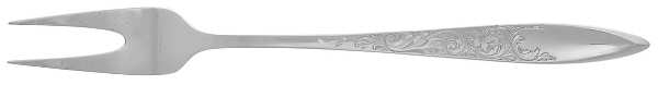 White Paisley (Sterling, 1966) Short Handle Pickle/Olive Fork