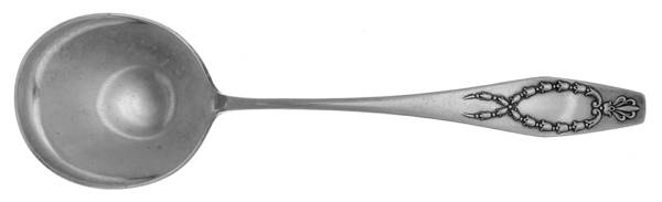 Wreath (Sterling, 1911) Round Bowl Soup Spoon (Gumbo)