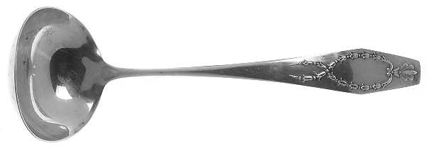 Wreath (Sterling, 1911) Solid Gravy Ladle
