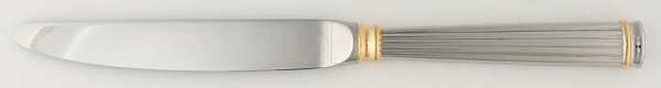 Acropole Dore (Stainless, Gold Acct) Modern Hollow Knife