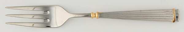 Acropole Dore (Stainless, Gold Acct) Individual Salad Fork