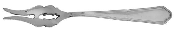 Contour (Stainless) Butter Pick with Two Tines and Pierced Bowl HC