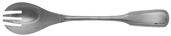 Perles (Stainless) Solid Salad Serving Fork