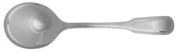 Perles (Stainless) Round Bowl Soup Spoon (Gumbo)