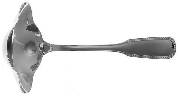 Perles (Stainless) Solid Gravy Ladle