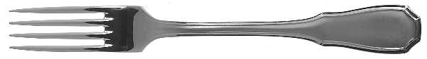 Sonate (Stainless, Satin) Individual Salad Fork by Guy Degrenne