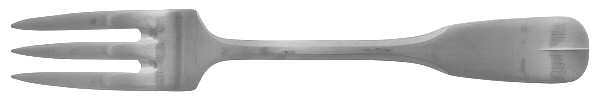Vieux Paris (Stainless) Individual Salad/Fish Fork