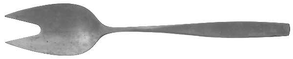 Birgit (Stainless) Solid Salad Serving Fork