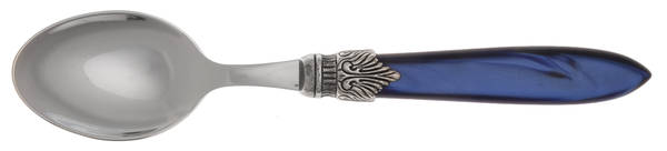 Laura-Blue Place/Oval Soup Spoon