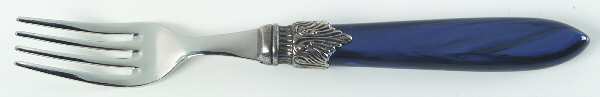 Laura-Blue Individual Salad Fork by Godinger