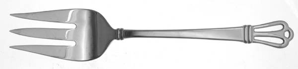 Chancellor (Stainless) Medium Solid Cold Meat Serving Fork