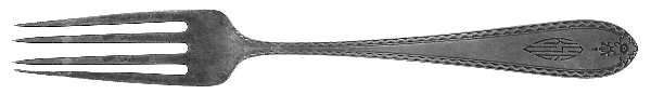 GS12 (Sterling) Monogram Fork