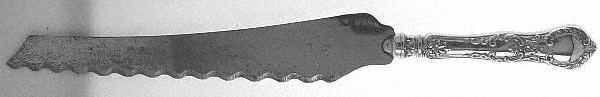 H140 (Sterling) Bread Knife with Silverplate Blade