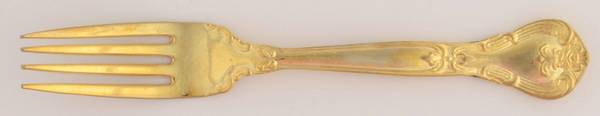 Grand Master (Gold Electroplate) Individual Salad Fork