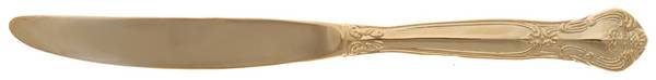 Grand Master (Gold Electroplate) Modern Solid Knife