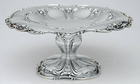 Chantilly-Grand (Sterling Hollowware) 9" Compote