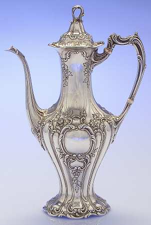 Chantilly-Grand (Sterling Hollowware) Sterling Demitasse Pot