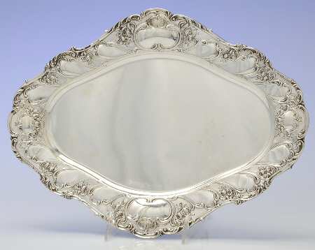 Chantilly-Grand (Sterling Hollowware) 14" Oval Serving Platter