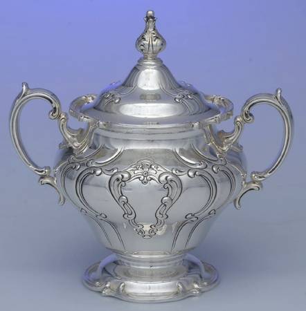 Chantilly-Duchess (Sterling Hollowware) Sugar Bowl & Lid