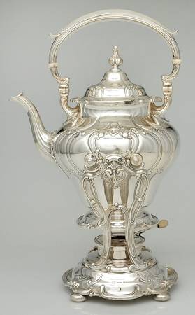 Chantilly-Duchess (Sterling Hollowware) Kettle, Stand & Burner
