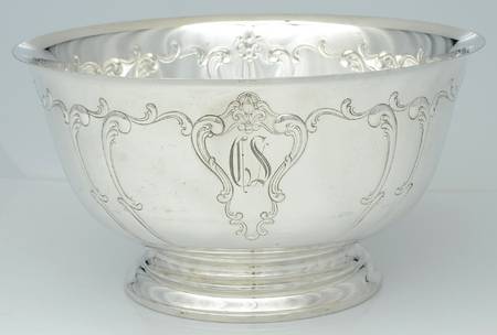 Chantilly-Duchess (Sterling Hollowware) 14" Paul Revere Punch Bowl