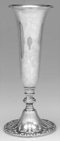 Chantilly-Duchess (Sterling Hollowware) 10" 2 Part Trumpet Vase