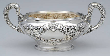 Buttercup-Large (Sterling, Hollowware) Sugar Bowl No Lid