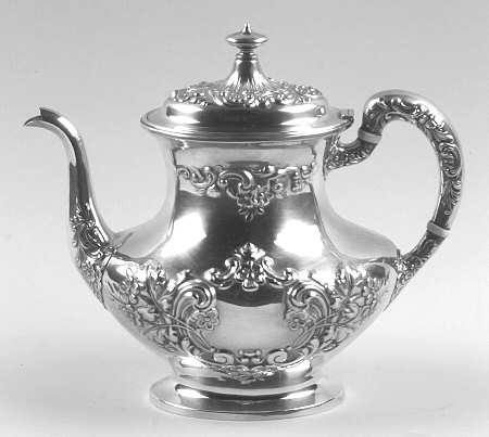 Buttercup-Large (Sterling, Hollowware) Coffee Pot