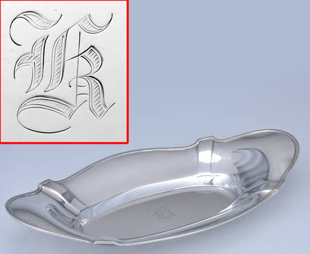 Plymouth-Large (Sterling, Hollowware) 14" Bread Tray