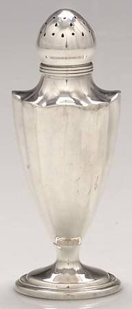 Plymouth-Large (Sterling, Hollowware) Salt Shaker