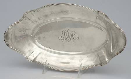Plymouth-Large (Sterling, Hollowware) 12" Bread Tray