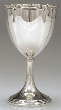 Plymouth-Large (Sterling, Hollowware) Water Goblet