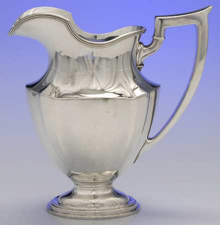Plymouth-Large (Sterling, Hollowware) 52 Oz Water Pitcher