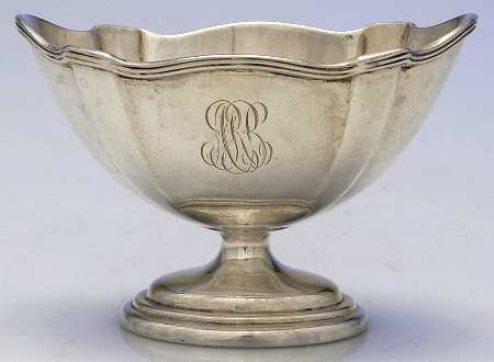 Plymouth-Large (Sterling, Hollowware) Master Open Salt