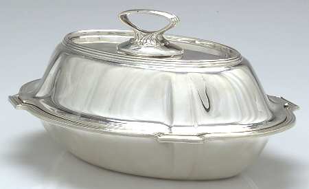 Plymouth-Large (Sterling, Hollowware) Sterling Double Vegetable