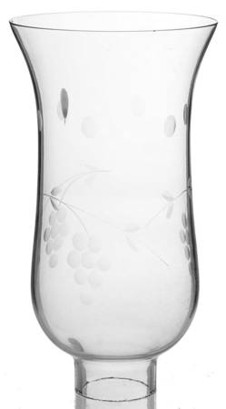 Chantilly (Silverplate, Hollowware, Older) Glass Globe for Weighted Hurricane Lamp