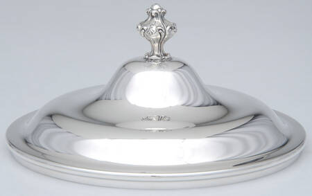 Chantilly (Silverplate, Hollowware, Older) Lid for Chafing Dish