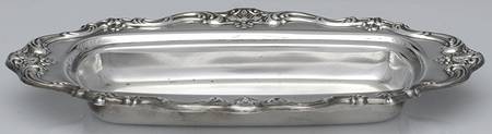Chantilly (Silverplate, Hollowware, Older) 1/4 Pound Butter No Lid