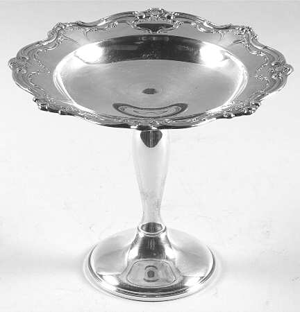 Chantilly (Silverplate, Hollowware, Older) Small Silverplate Compote