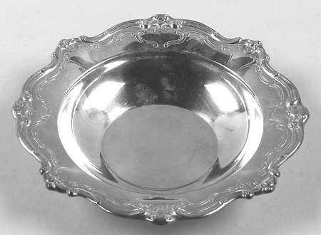 Chantilly (Silverplate, Hollowware, Older) Medium Silverplate Bon Bon Bowl