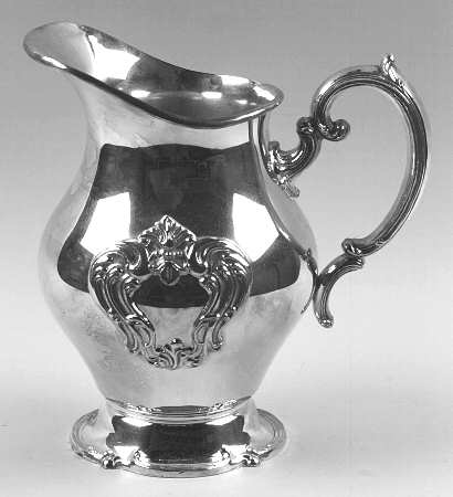 Chantilly (Silverplate, Hollowware, Older) Footed Silverplate Pitcher