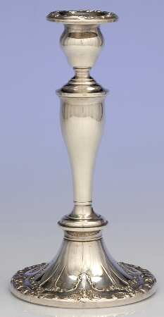 Chantilly (Silverplate, Hollowware, Older) Silverplate Candlestick