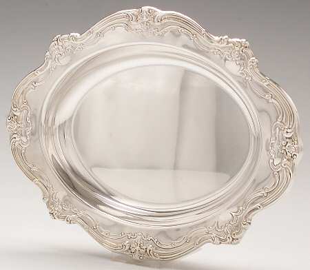 Chantilly (Silverplate, Hollowware, Older) Relish, No Glass Liner