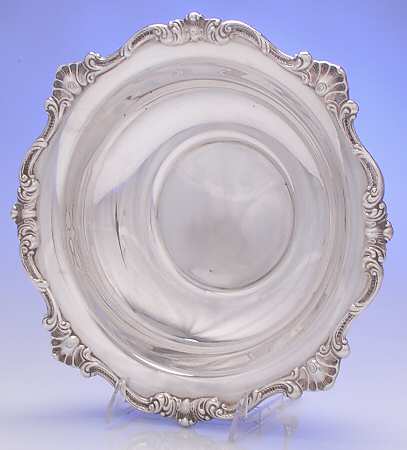 Strasbourg (Silverplate, Hollowware) Round Silverplate Vegetable Bowl