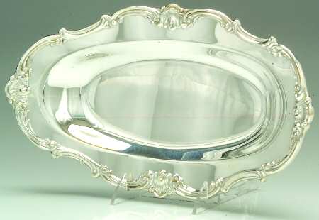 Strasbourg (Silverplate, Hollowware) Silverplate Bread Tray