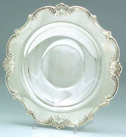 Strasbourg (Silverplate, Hollowware) 10" Sandwich Plate by Gorham Silver